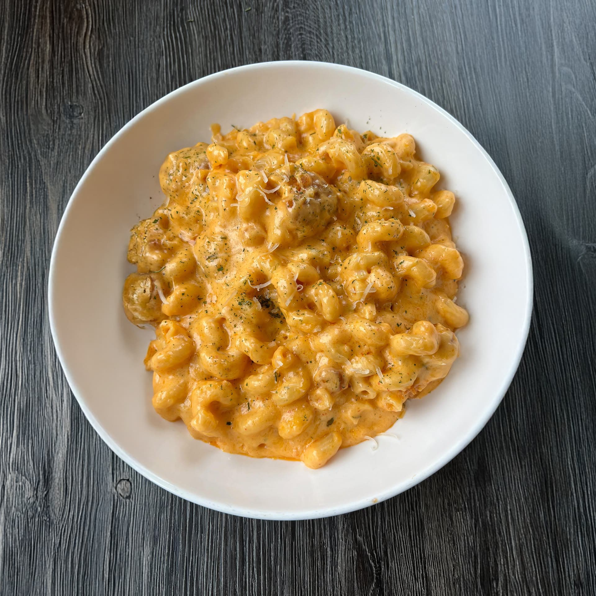 Buffalo Chicken Mac & Cheese