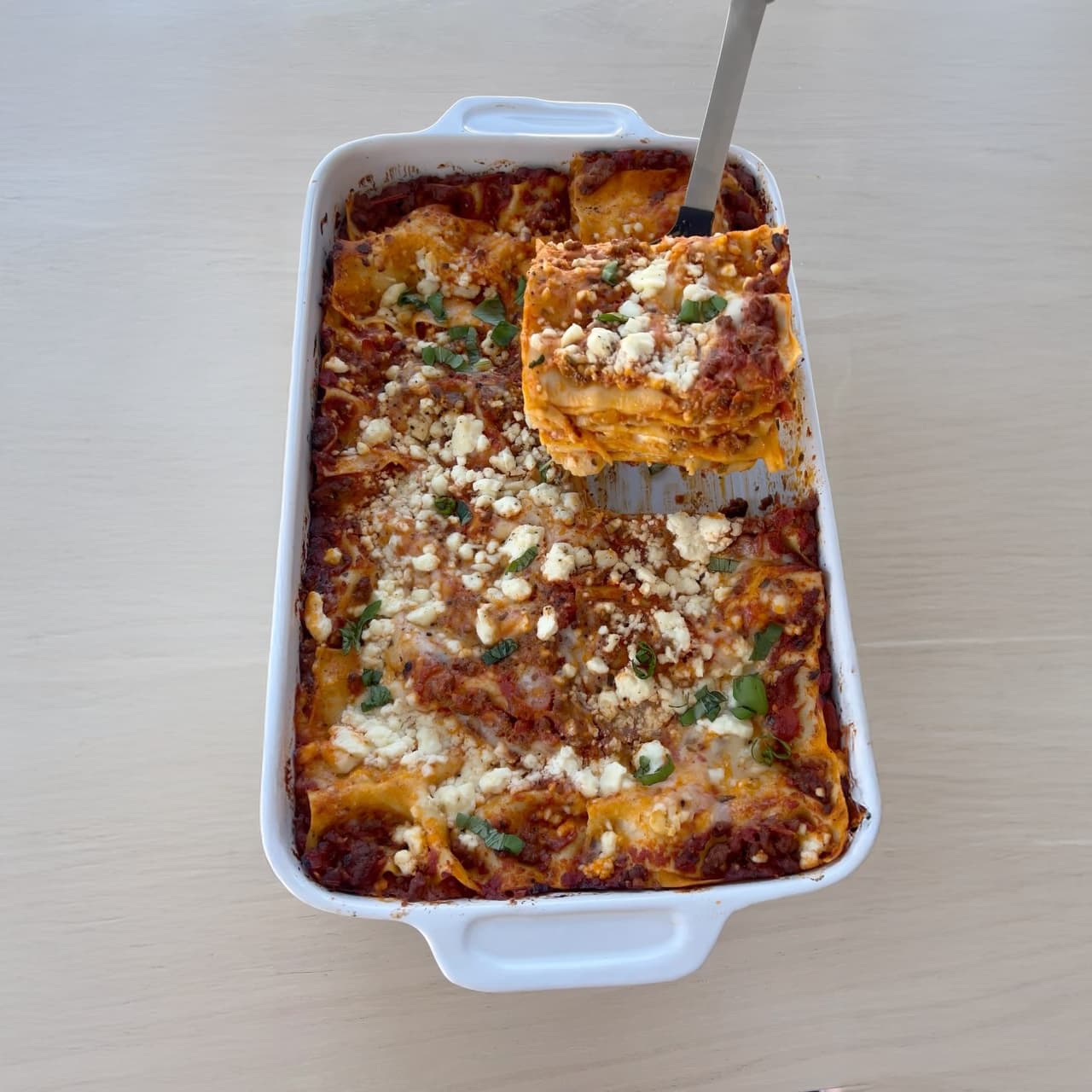 Feta Lasagna