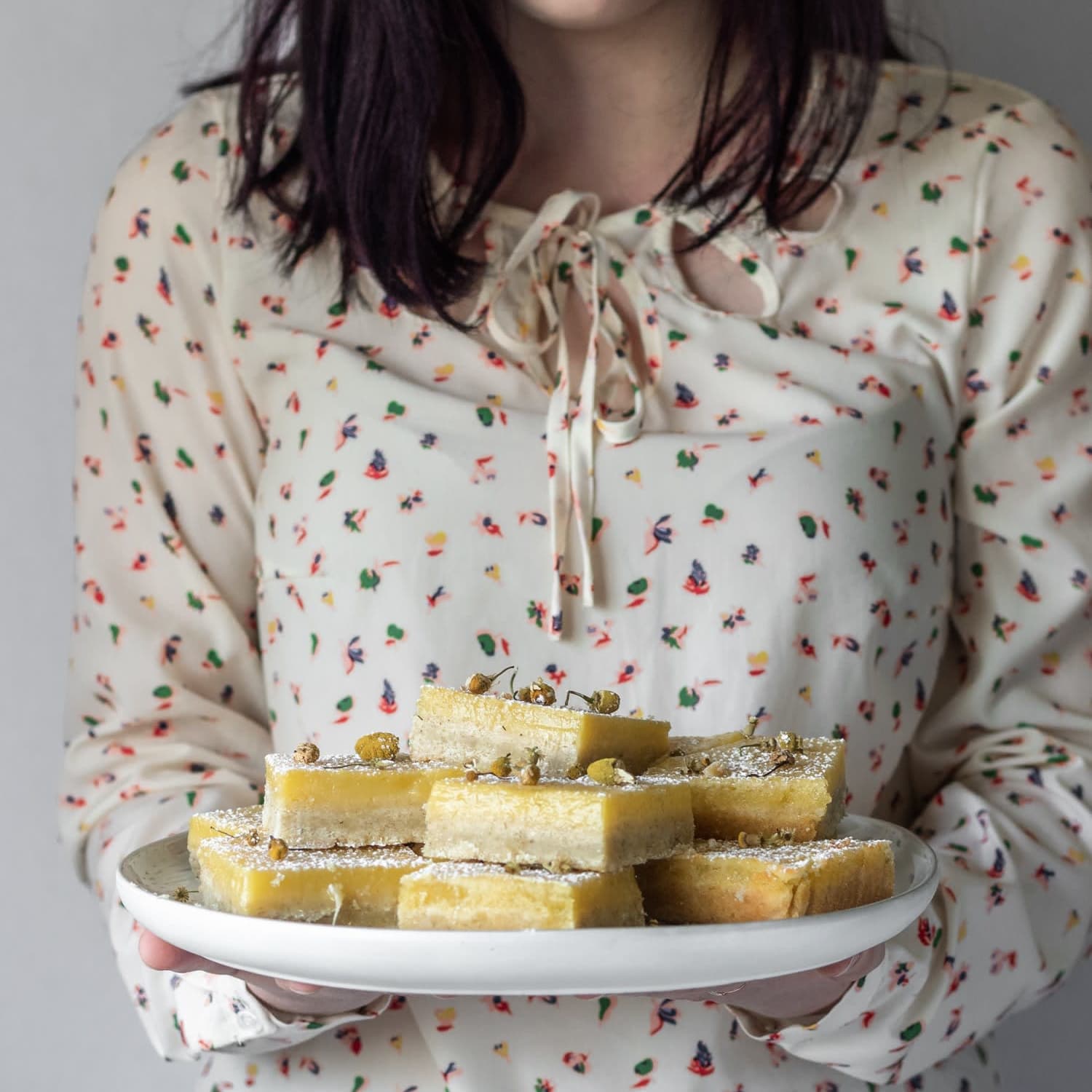 Chamomile Lemon Bars