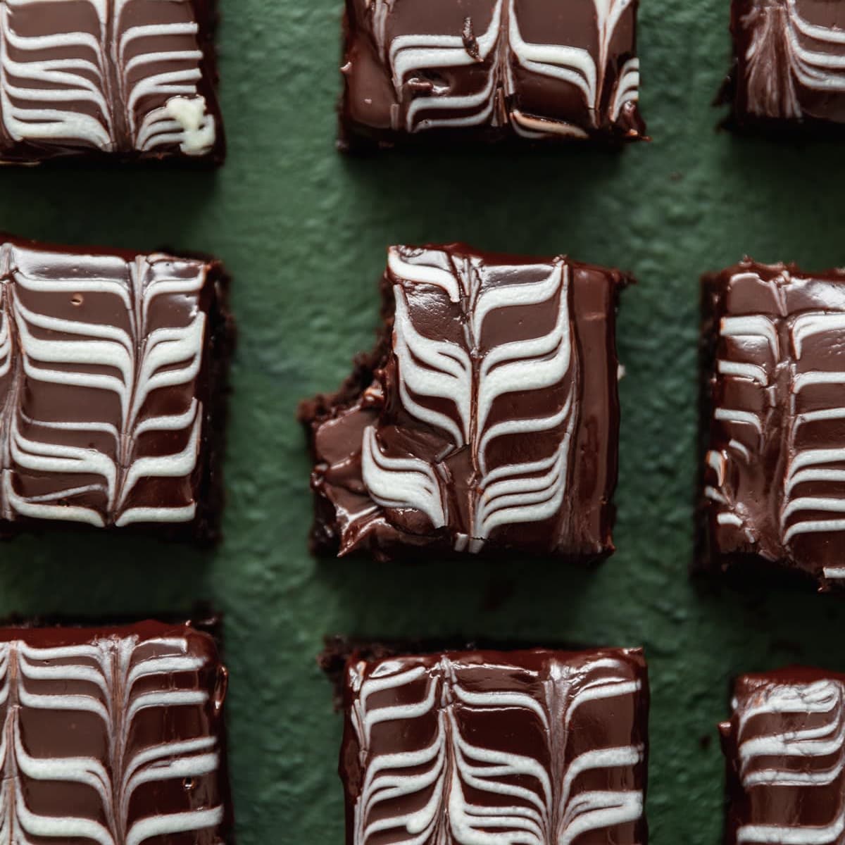 Fudgy Irish Coffee Brownies With Whiskey Ganache