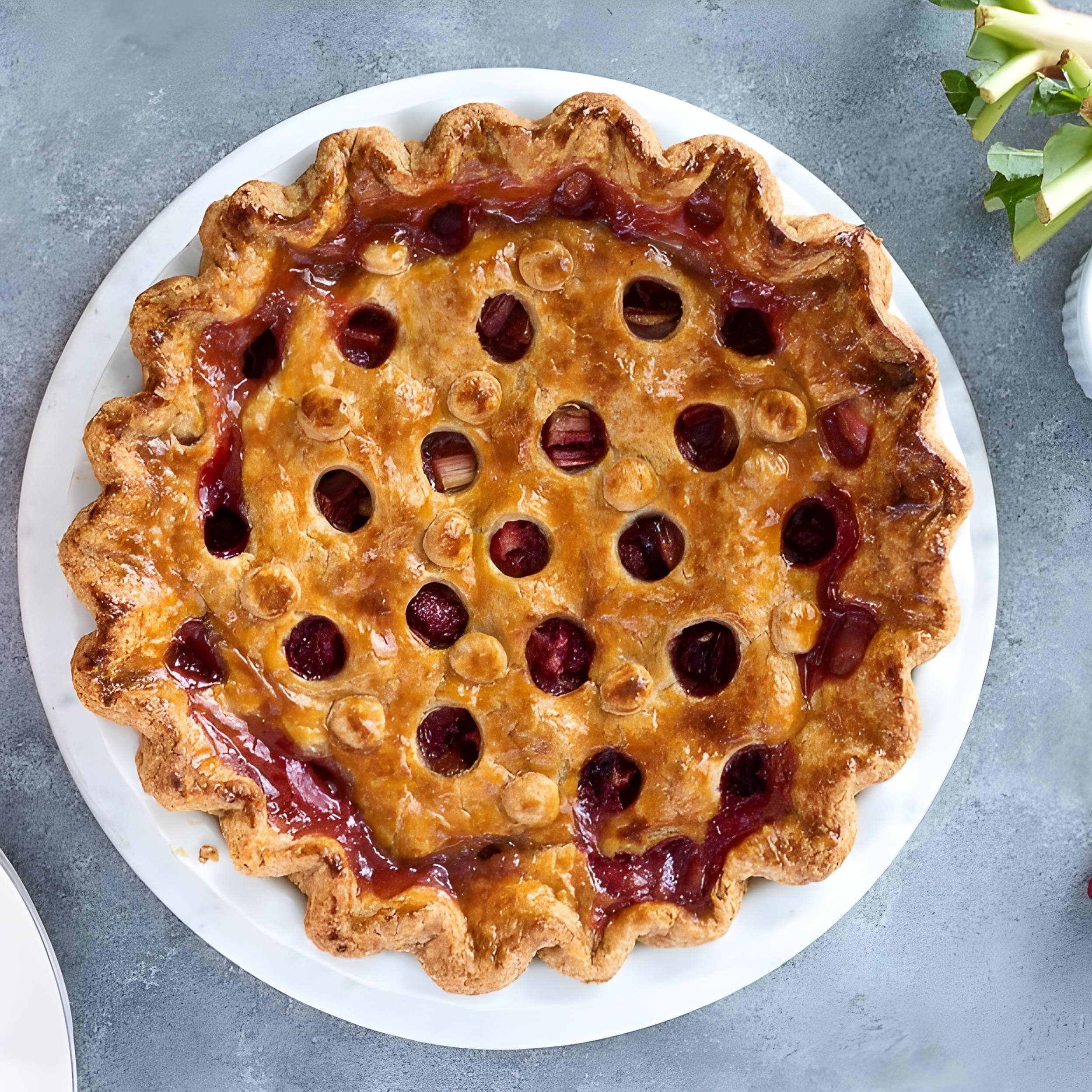 Strawberry Rhubarb Pie