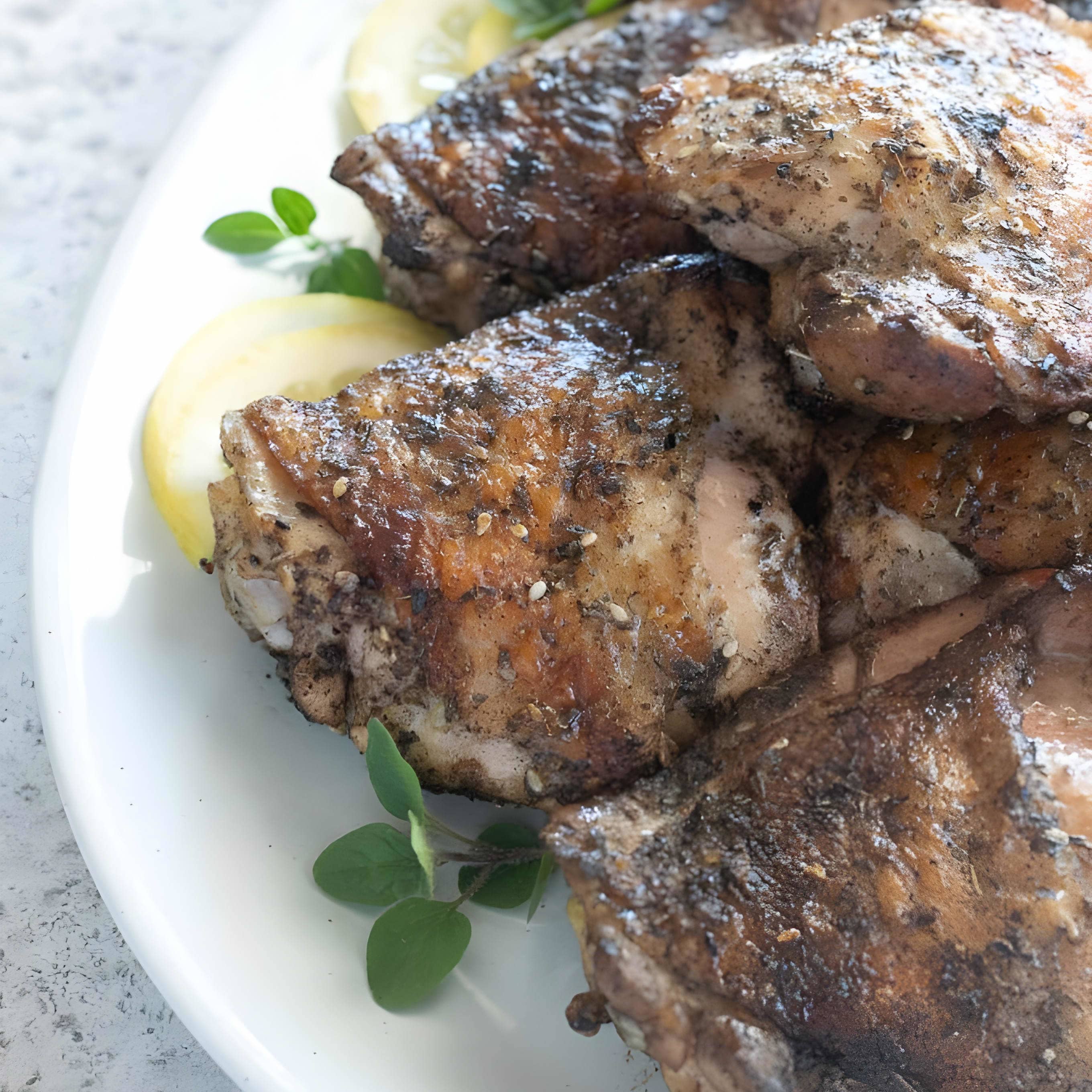 Grilled Chicken Thighs