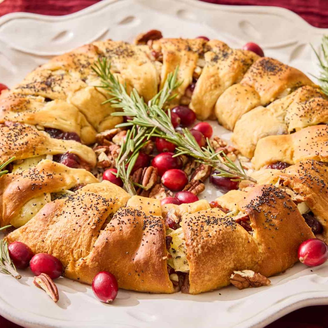 Cranberry Brie Wreath
