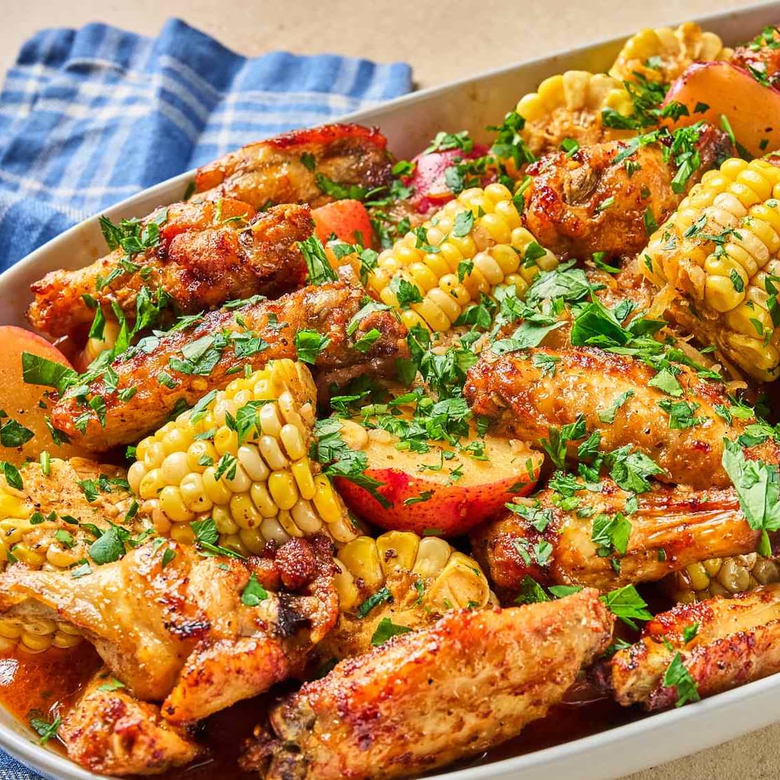 Chicken Wing Boil