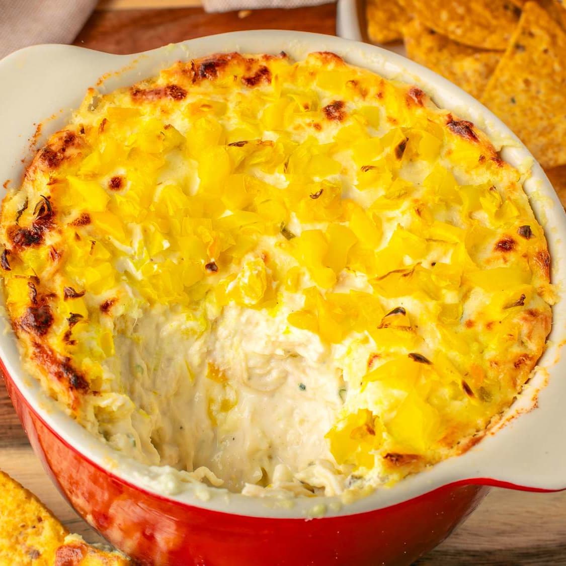 Baked Chicken Banana Pepper Dip