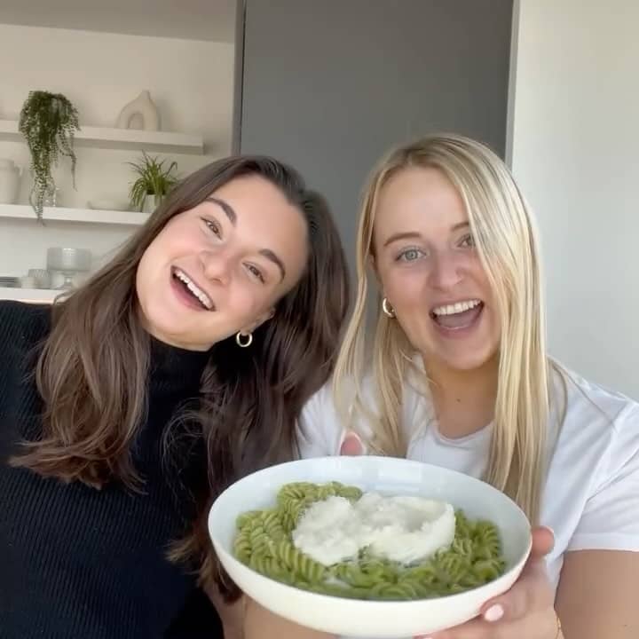 Homemade Basil Pesto Pasta