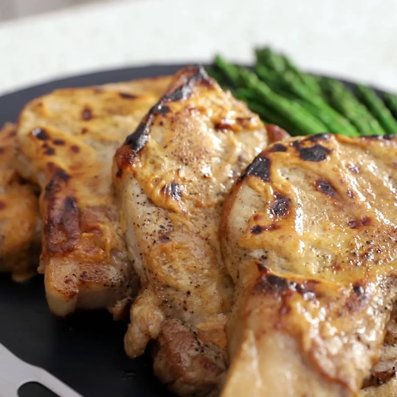 Honey-Dijon Pork Chops