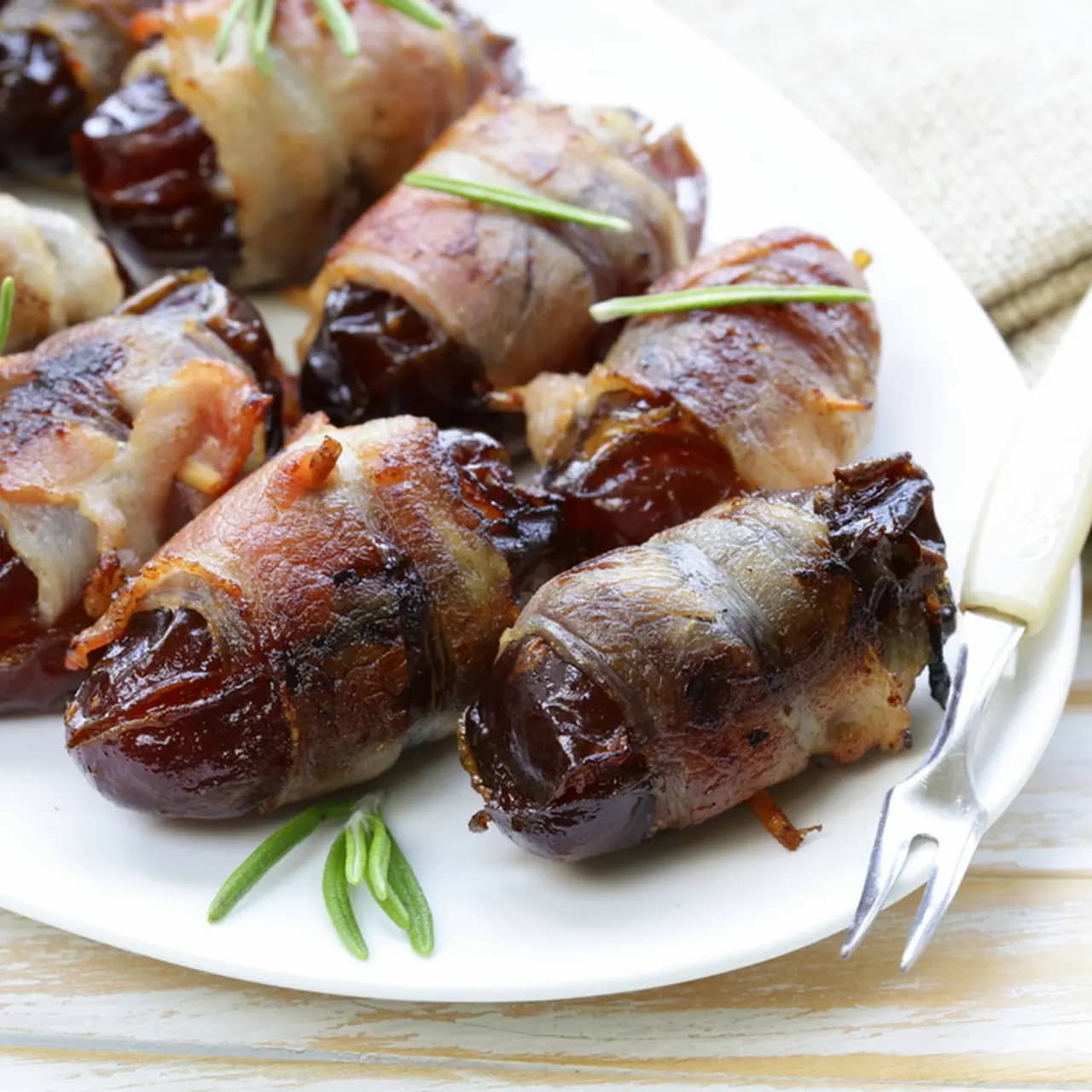 Devils On Horseback (Bacon-Wrapped Dates)
