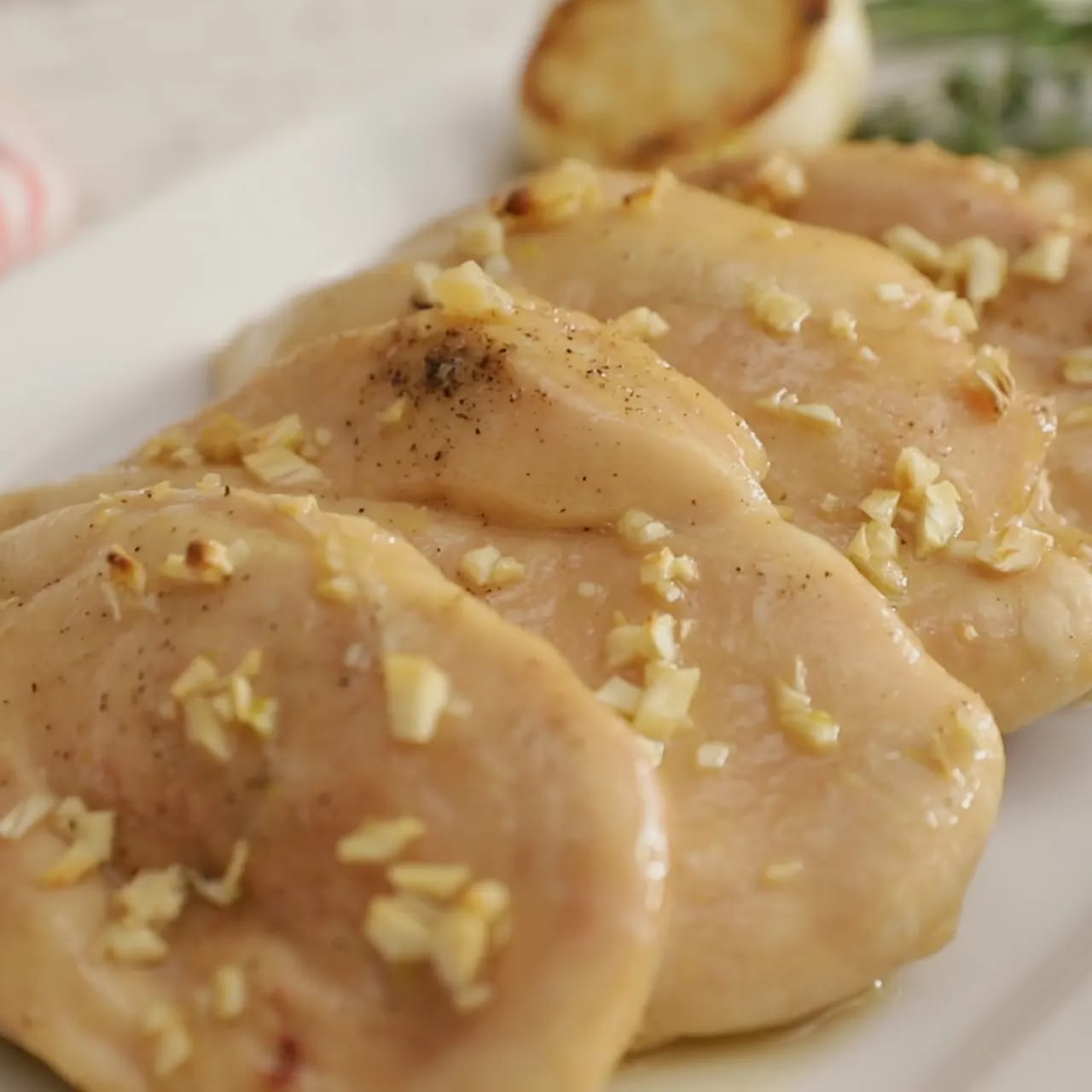 Brown Sugar and Garlic Baked Chicken Breasts