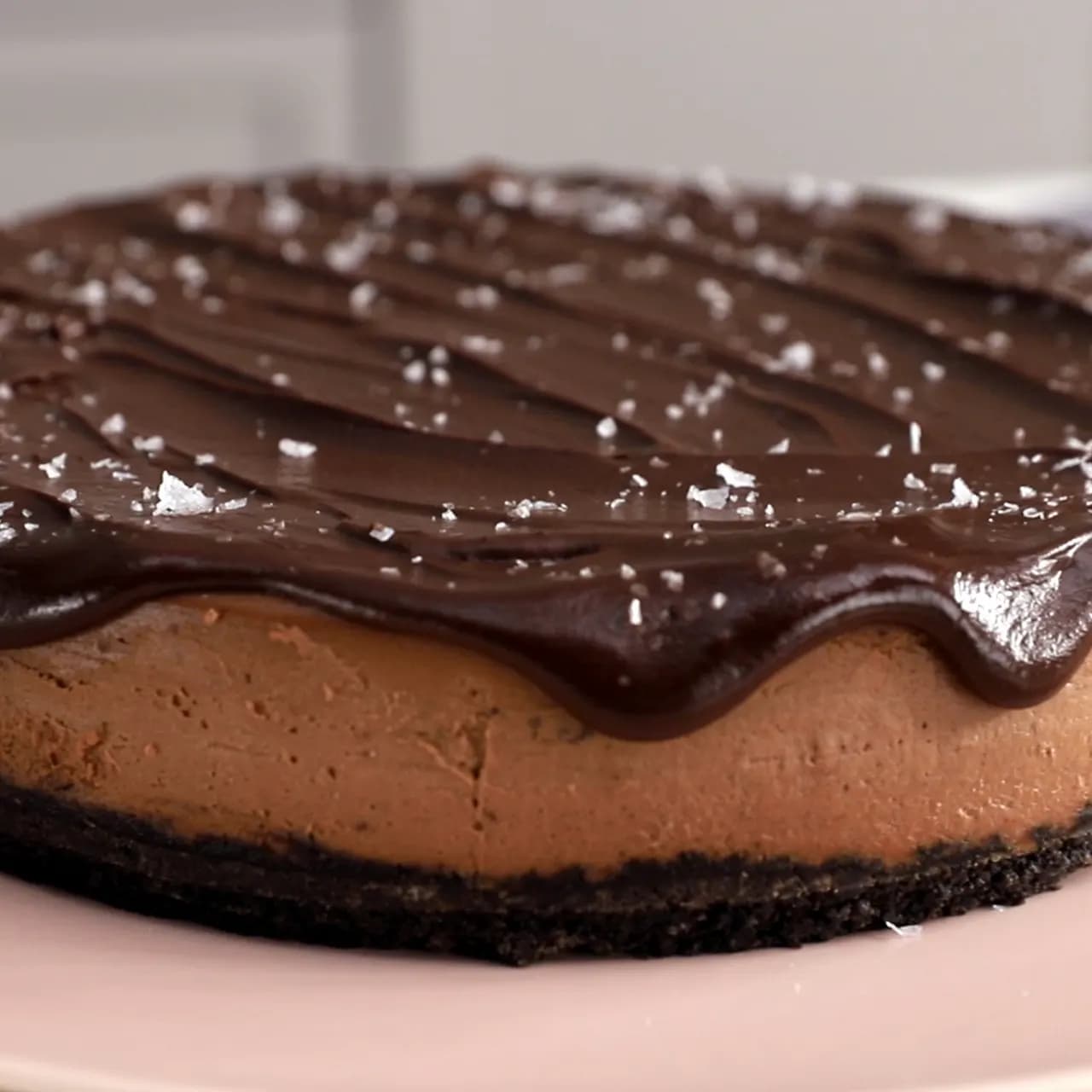 Triple Chocolate Cheesecake