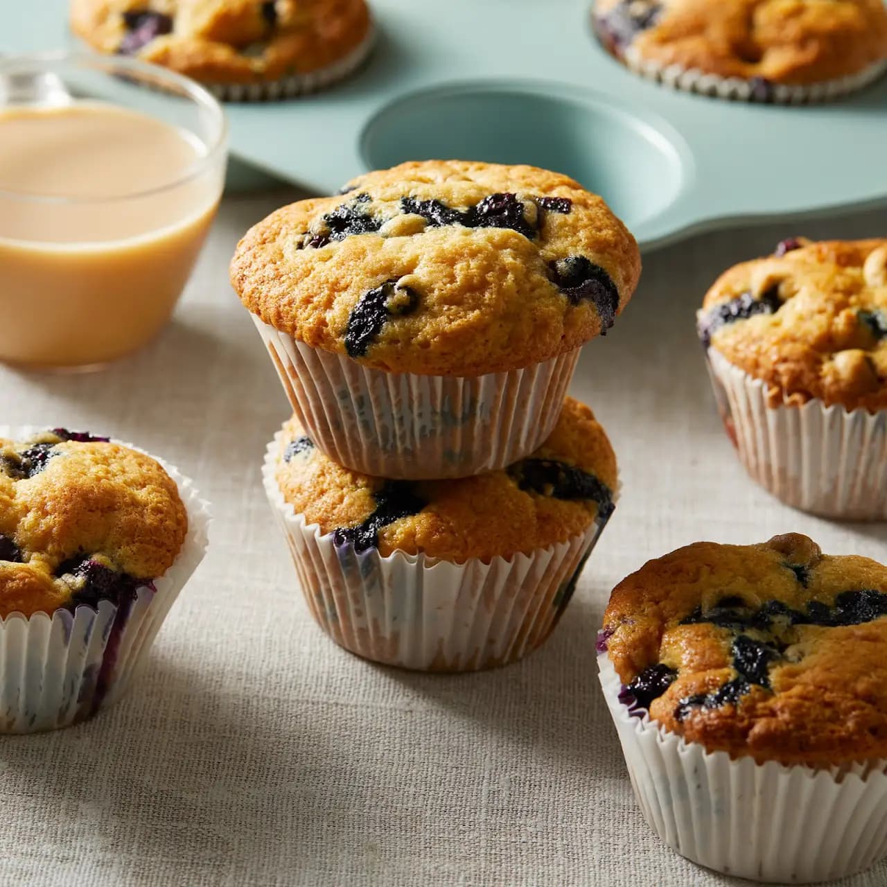 Moist and Delicious Blueberry Muffins