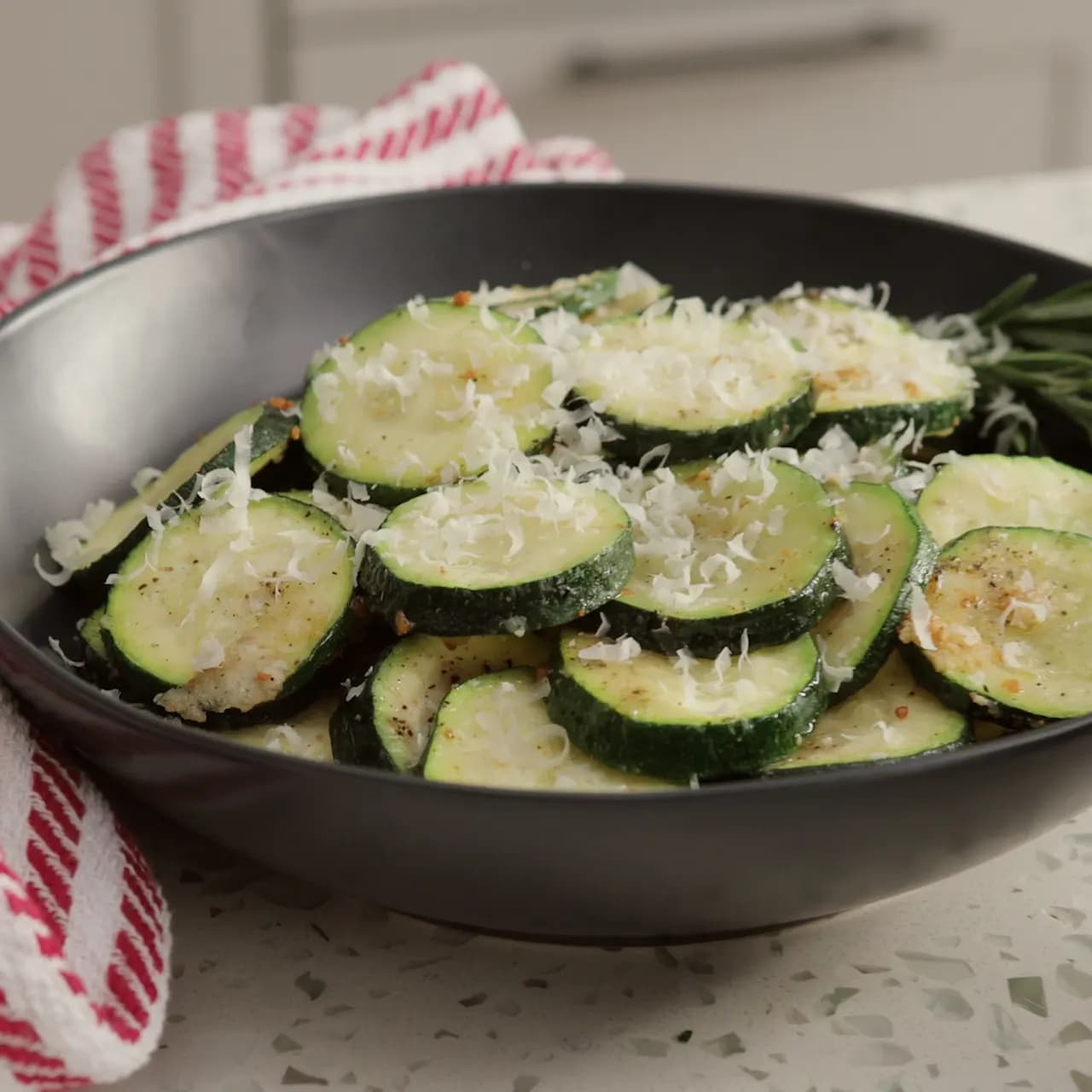 Parmesan Baked Zucchini
