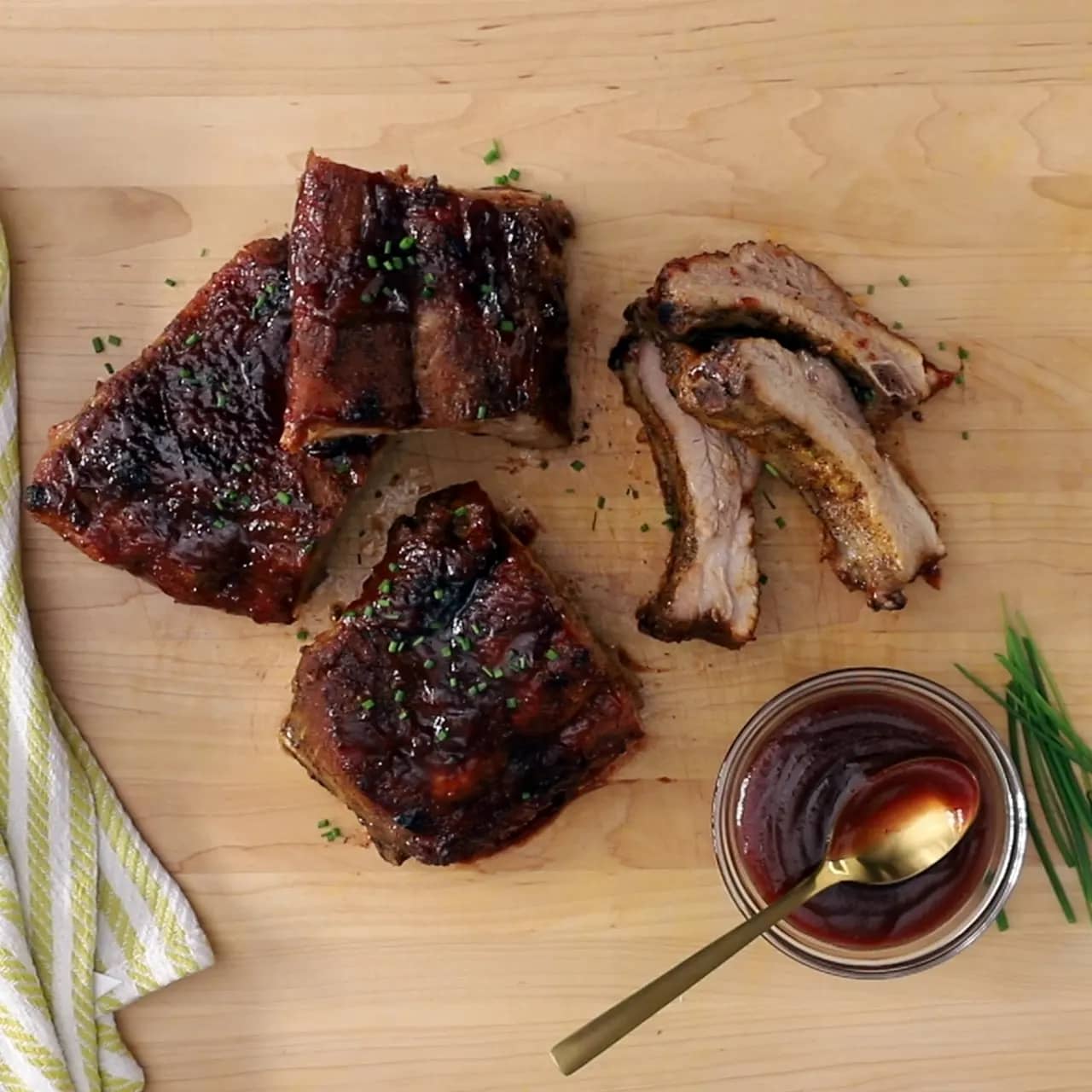 Beer Baked BBQ Baby Back Ribs