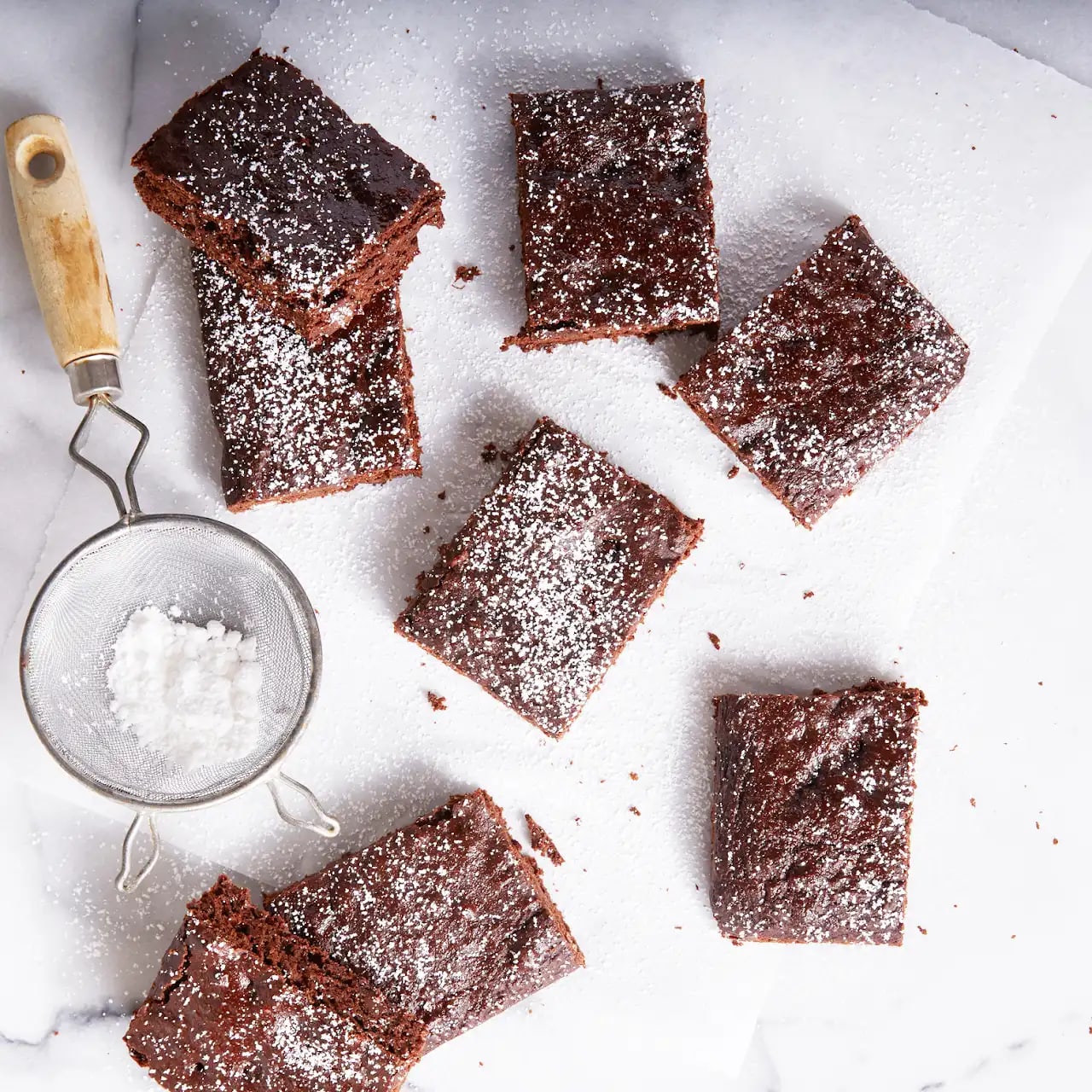 Healthy Chocolate Banana Brownies