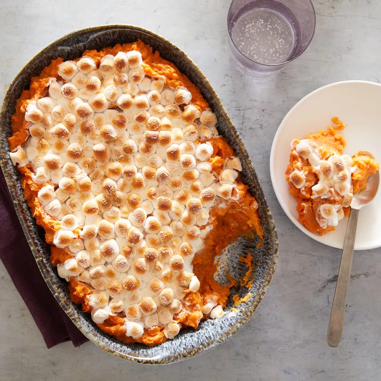 Marshmallow Sweet Potato Casserole