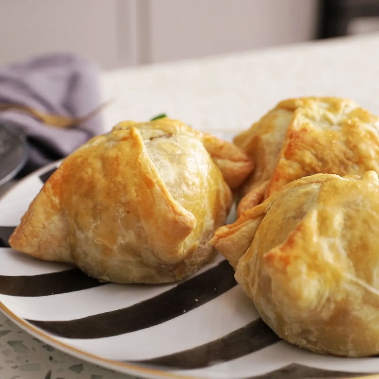 Puff Pastry Apple Dumplings