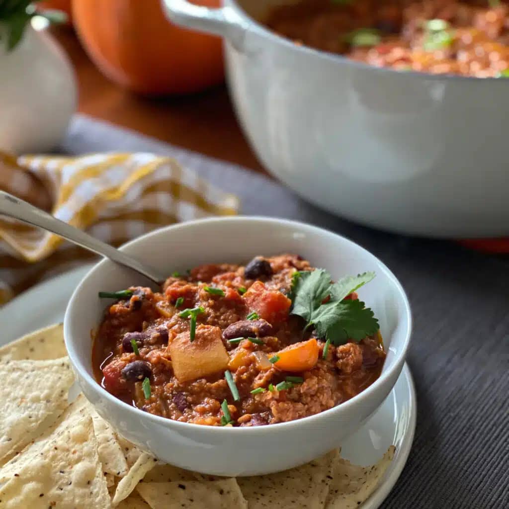Vegetarian Pumpkin Chili
