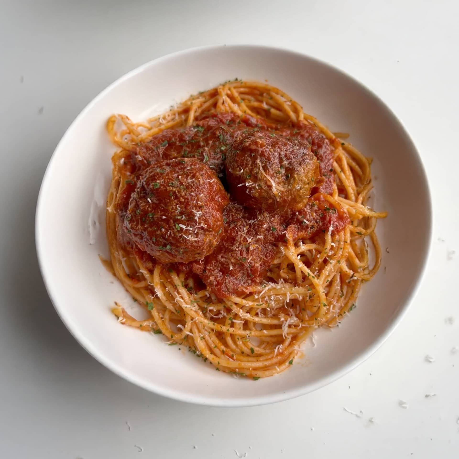 Classic Spaghetti & Meatballs