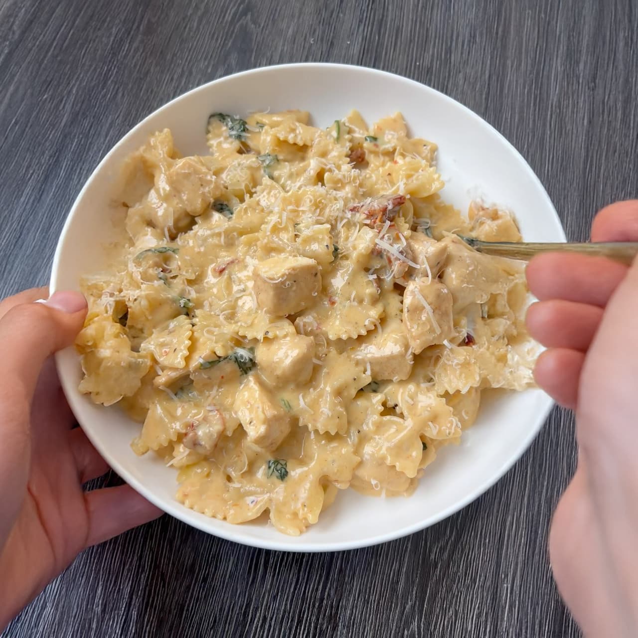 Tuscan Chicken Pasta