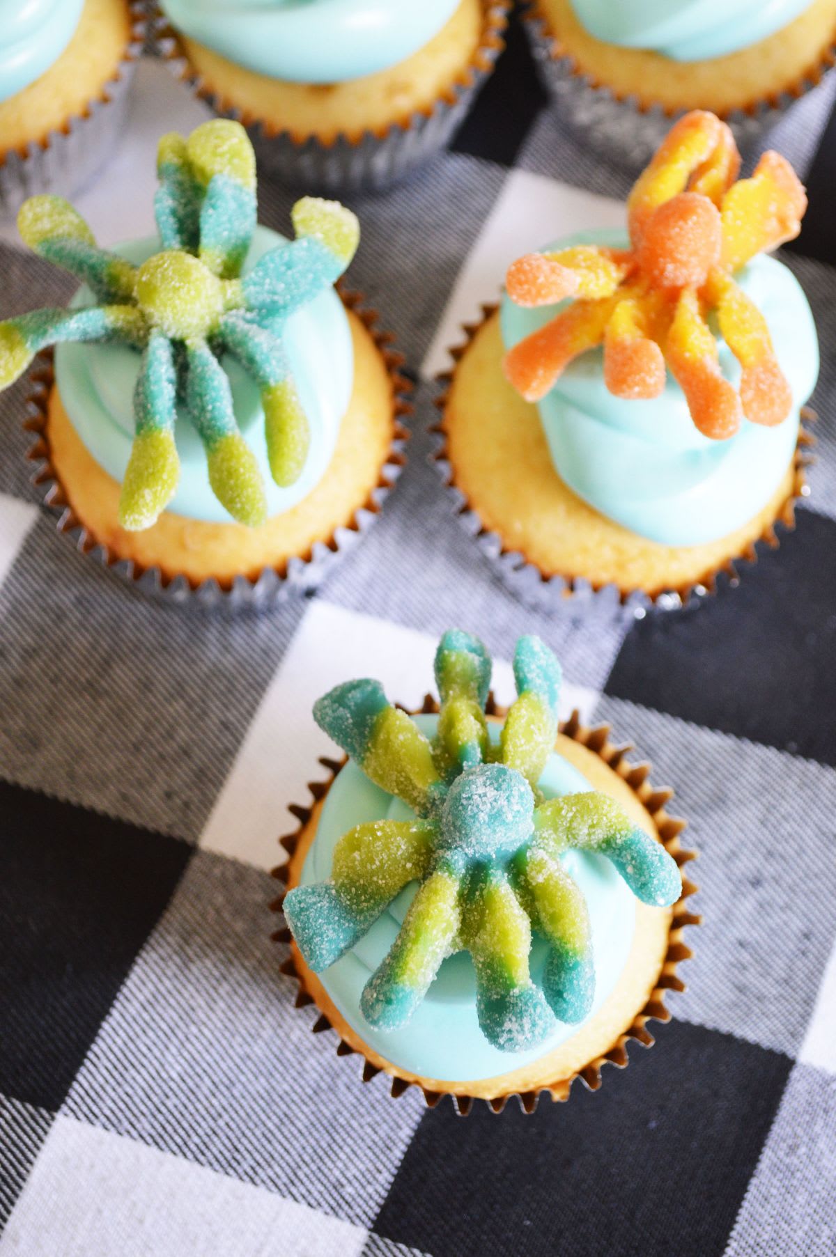Octopus Cupcakes