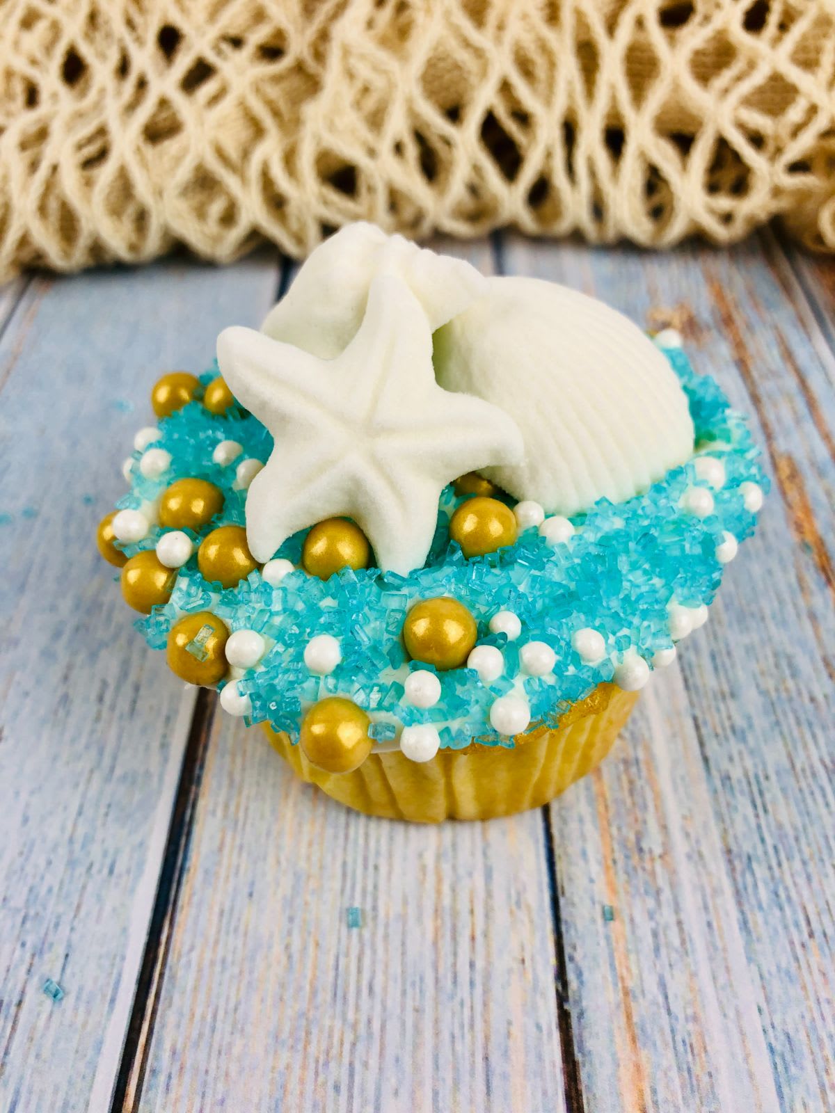 Beach Cupcakes