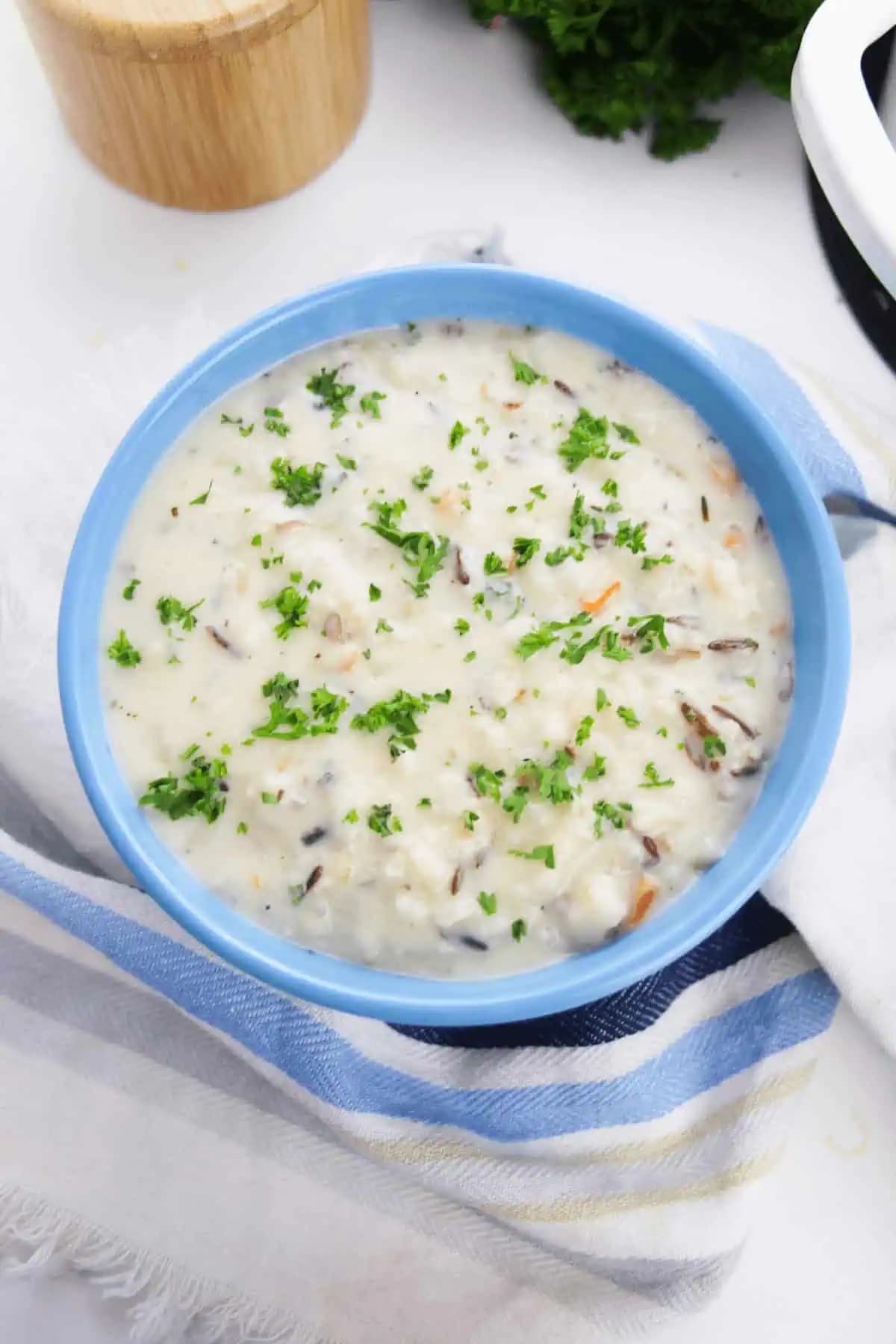 Creamy Chicken and Rice Soup