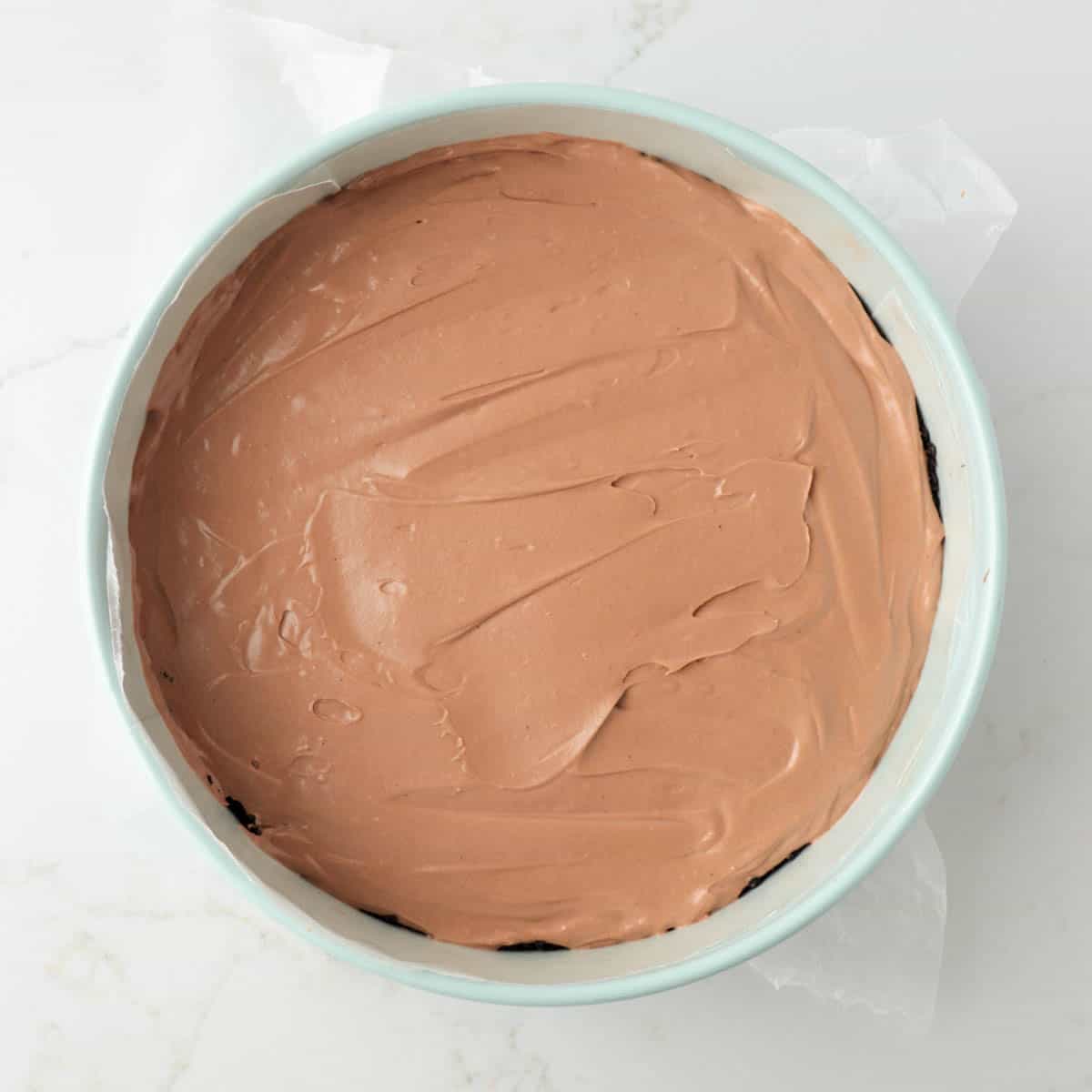 No-Bake Raspberry Chocolate Cheesecake