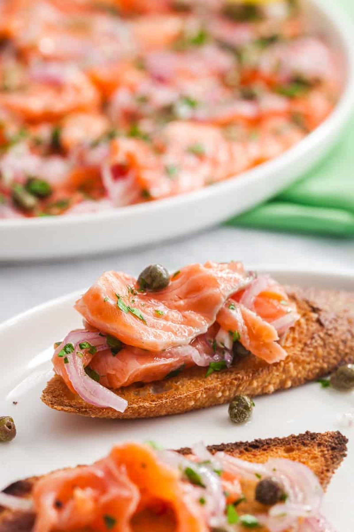 Salmon Crudo