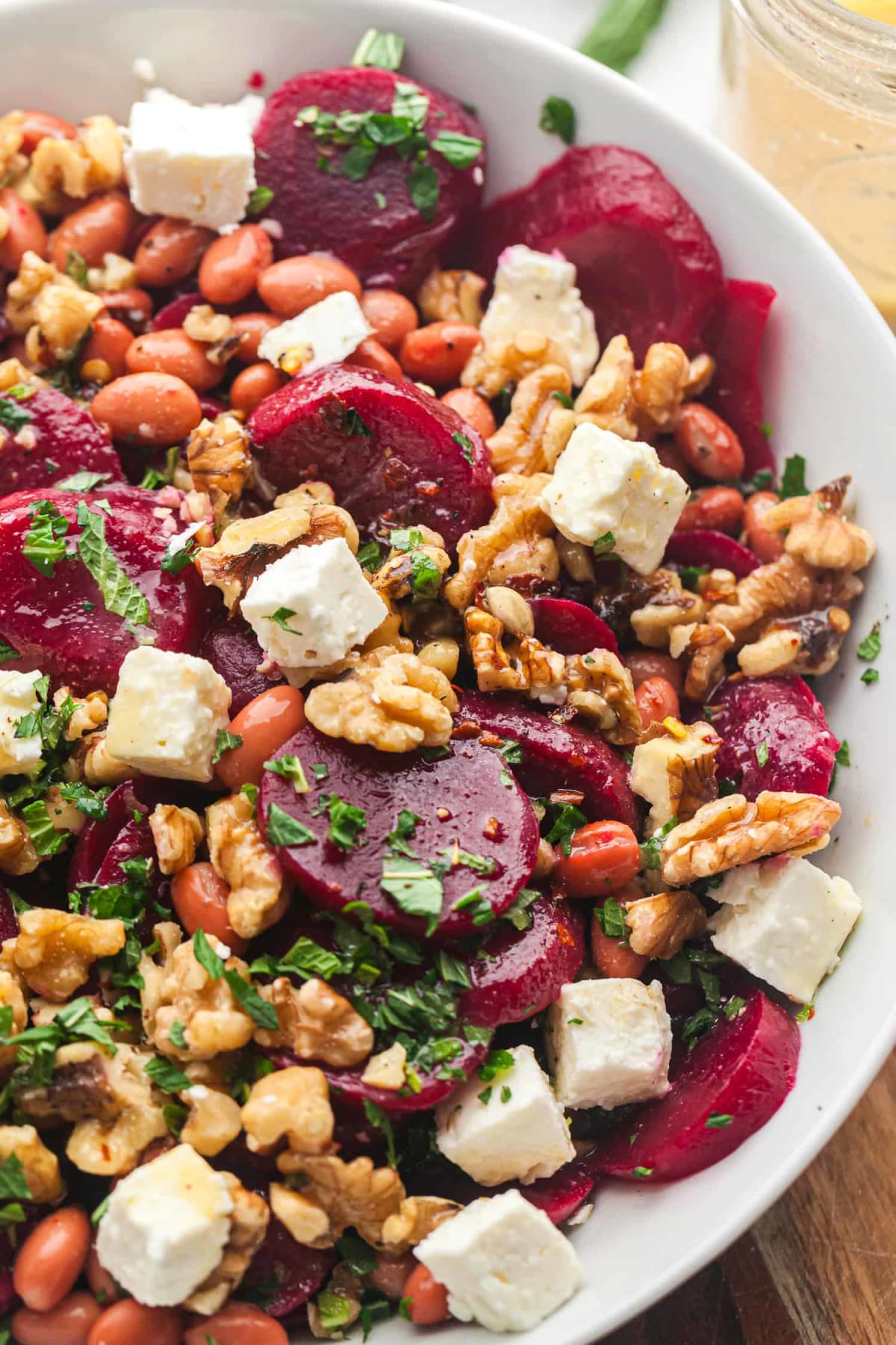Beet Salad with Feta and Walnuts