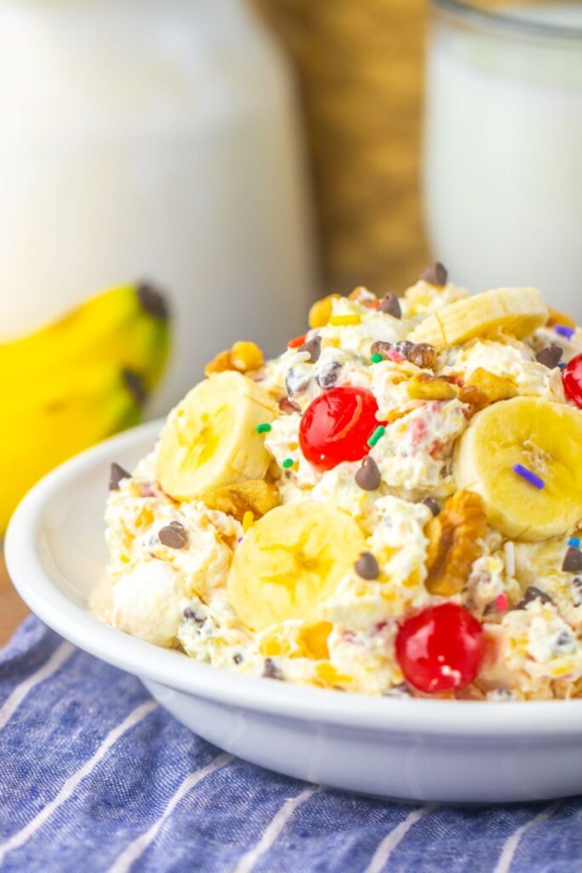 Banana Split Fluff Salad