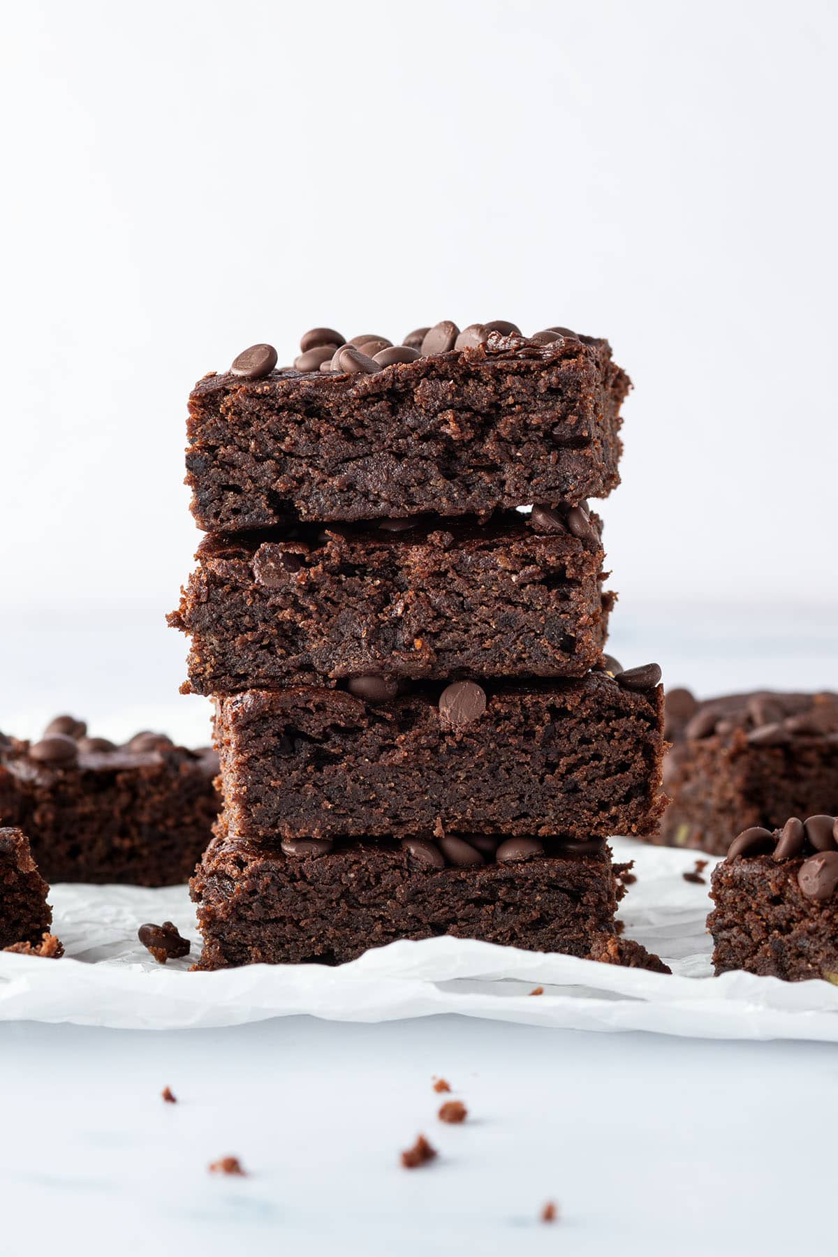 Moist Avocado Brownies