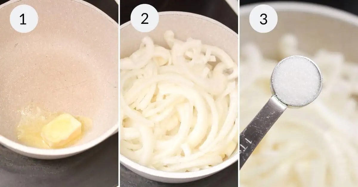 Caramelized Onion Burger