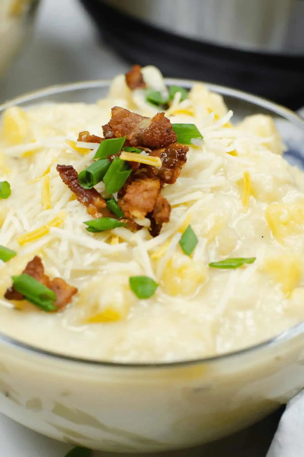 Instant Pot Loaded Potato Soup
