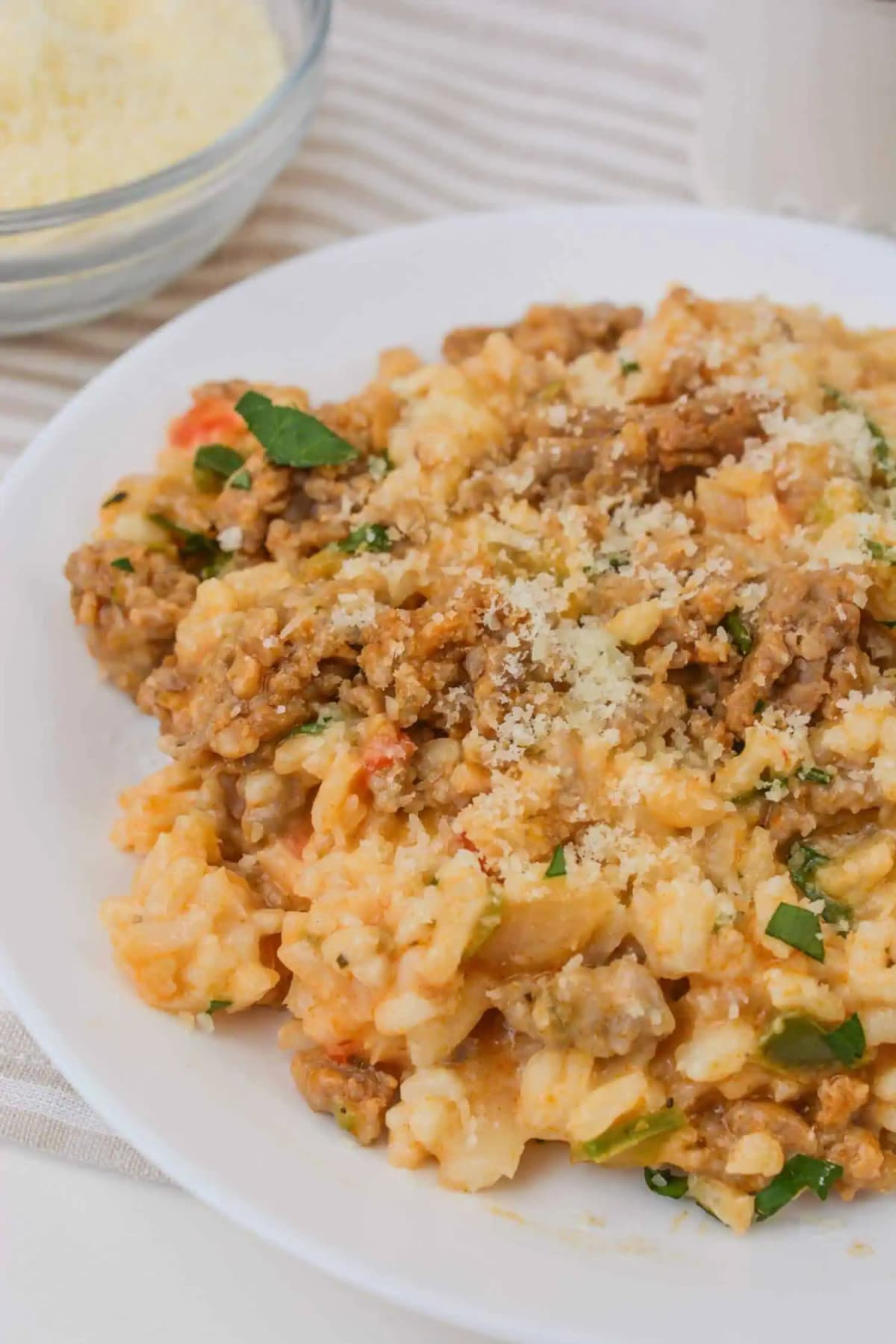 Easy Sausage Risotto