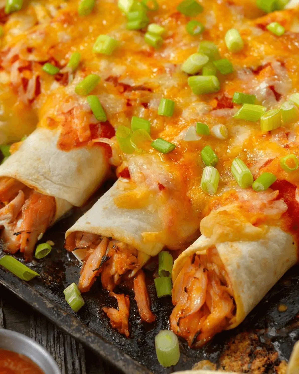 Cheesy Chicken Enchiladas