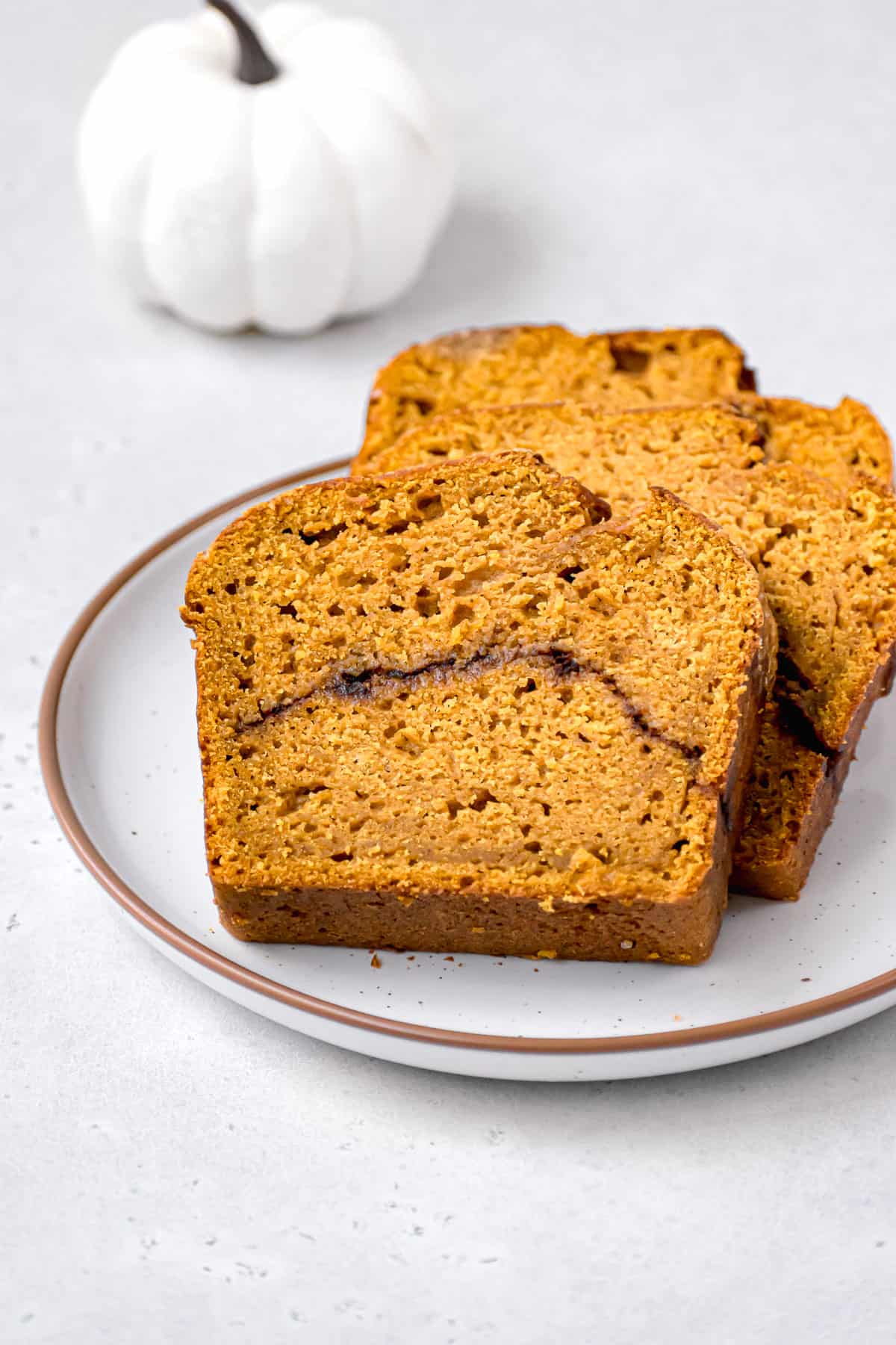 Cinnamon Swirl Pumpkin Bread