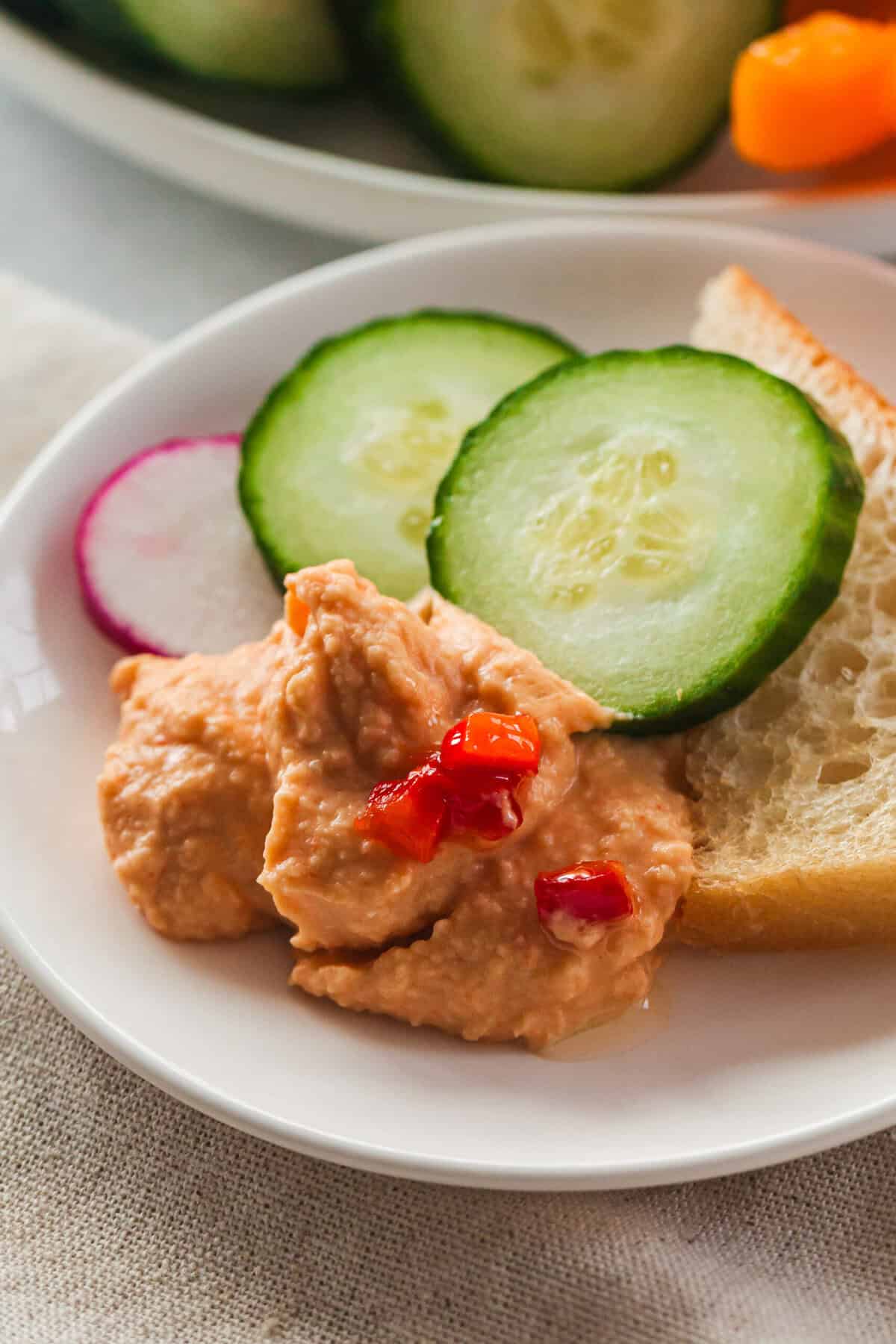 Roasted Red Pepper Hummus