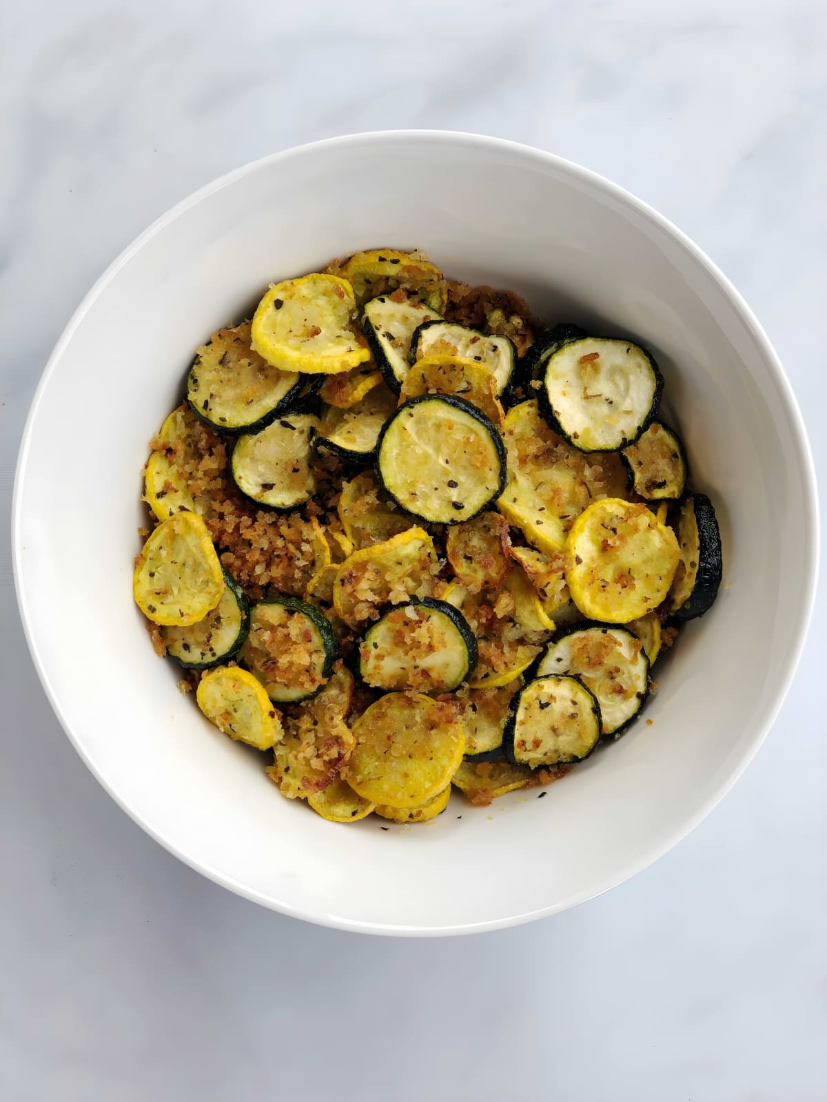 Crispy Baked Zucchini and Squash