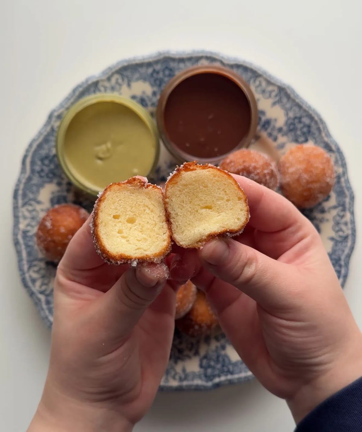 Quarkbällchen Donut Bites