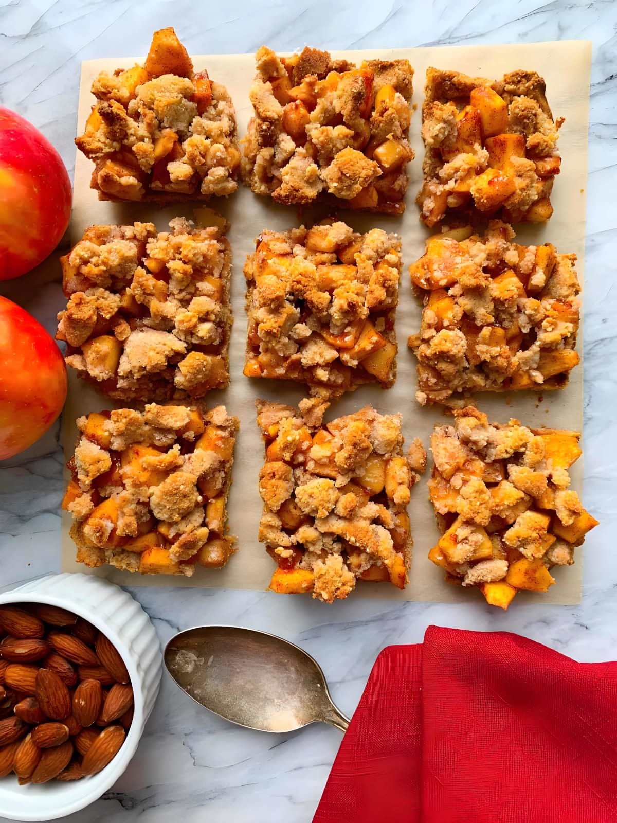 Paleo Apple Pie Bars