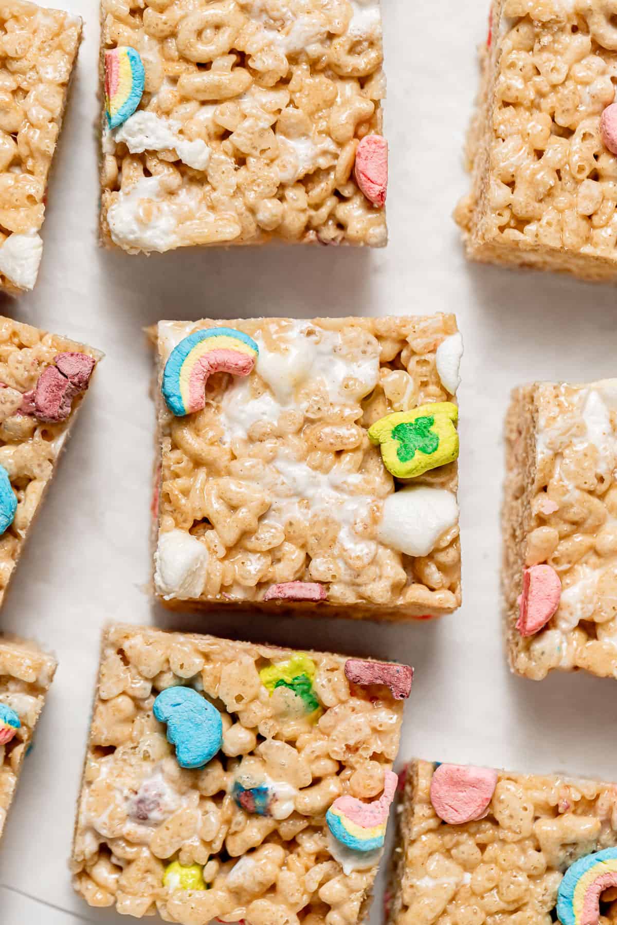 Lucky Charms Rice Krispie Treats