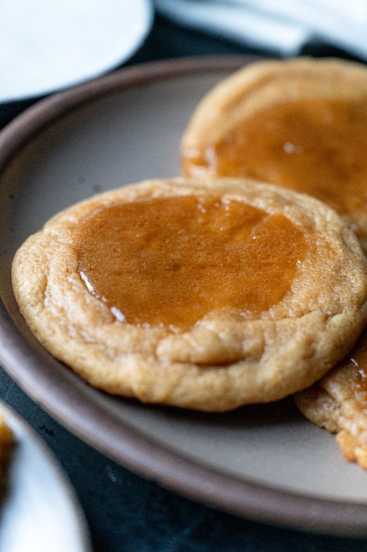 Brown Butter Miso Caramel Cookies