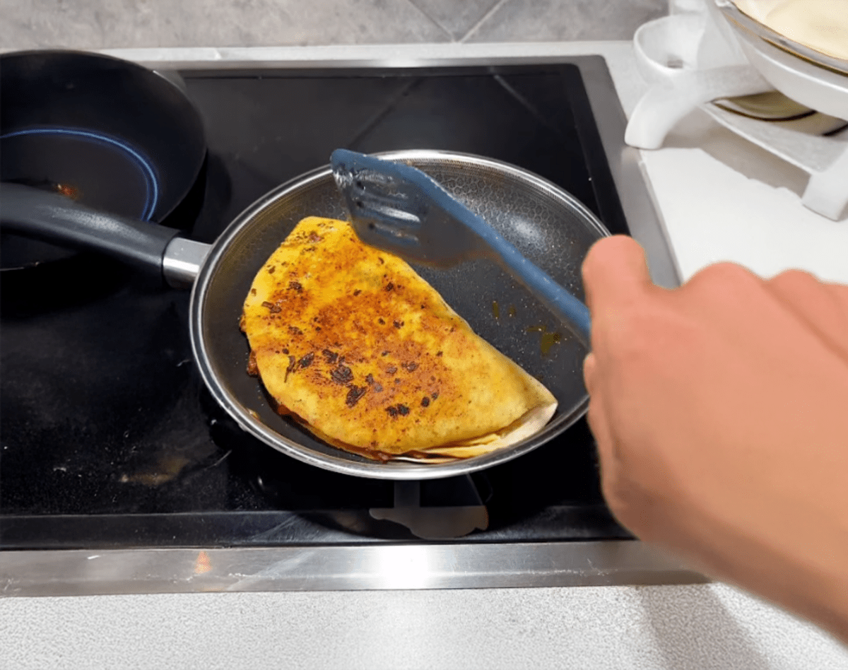 High-Protein Fajita Quesadilla