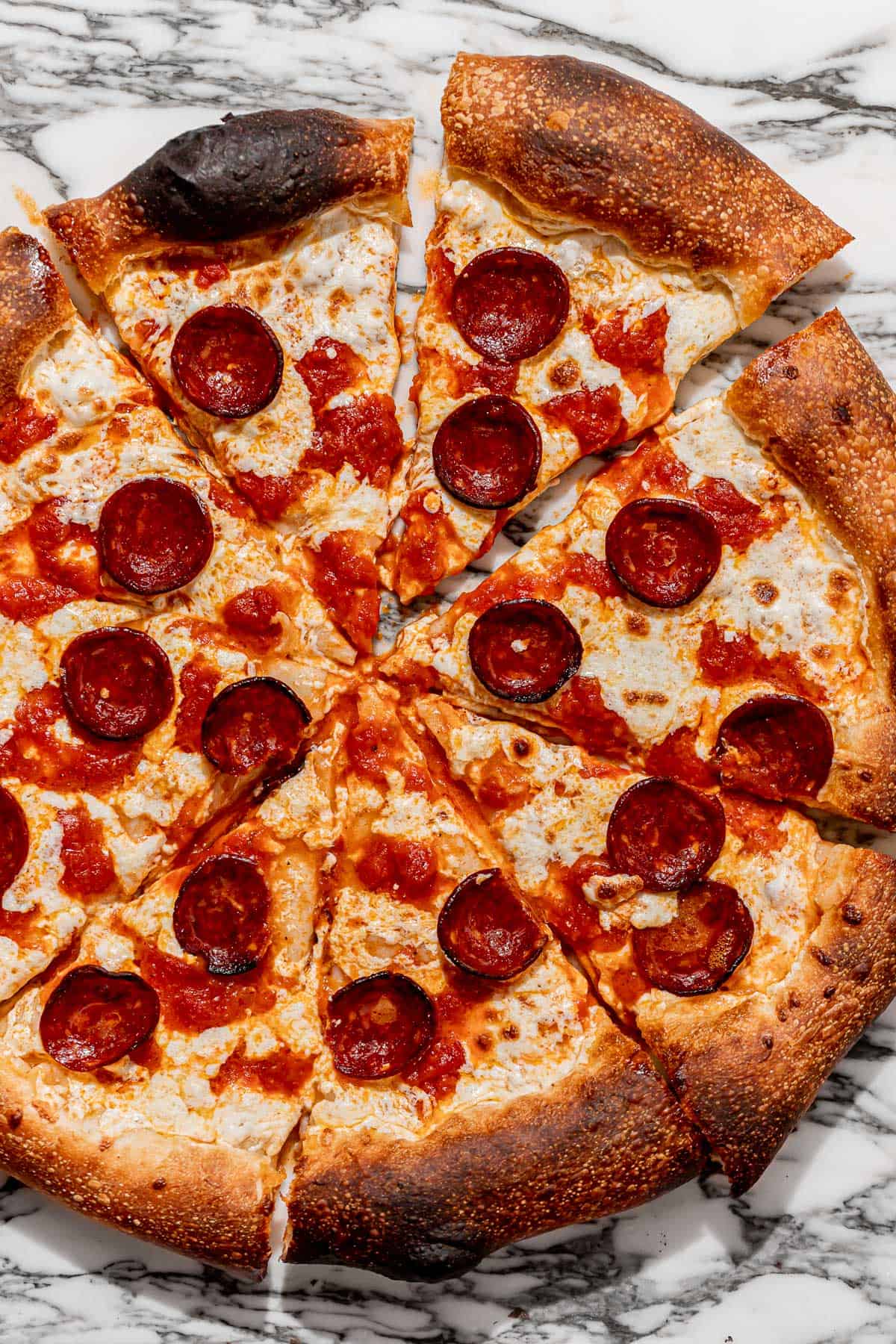 New York Style Pepperoni Pizza