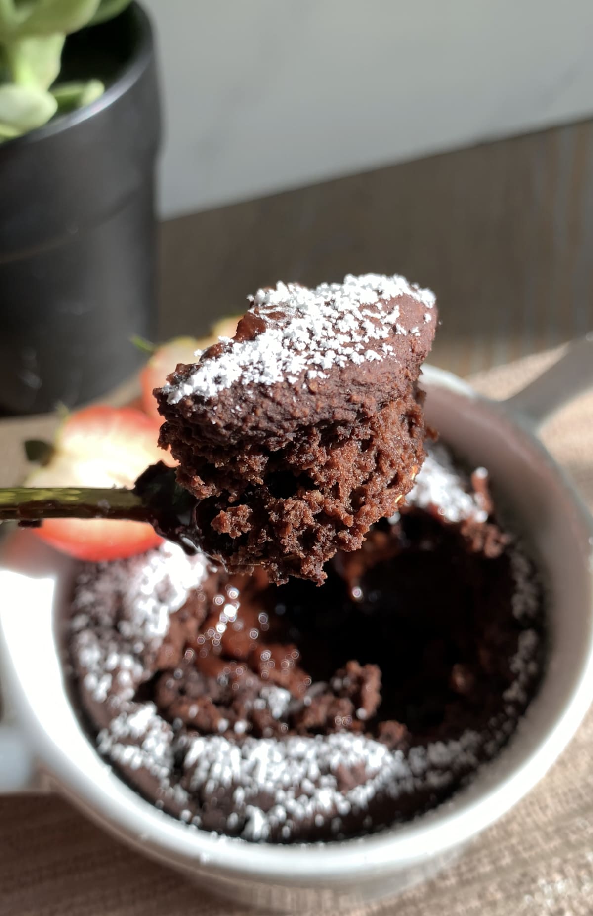 Lava Cake Baked Oats