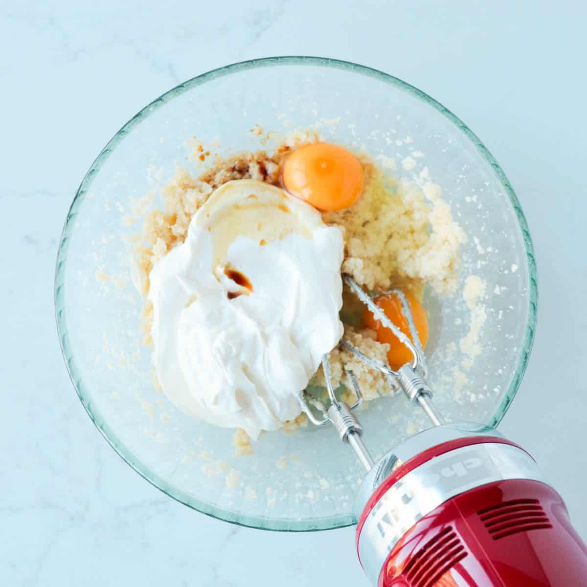 Blueberry Sour Cream Coffee Cake