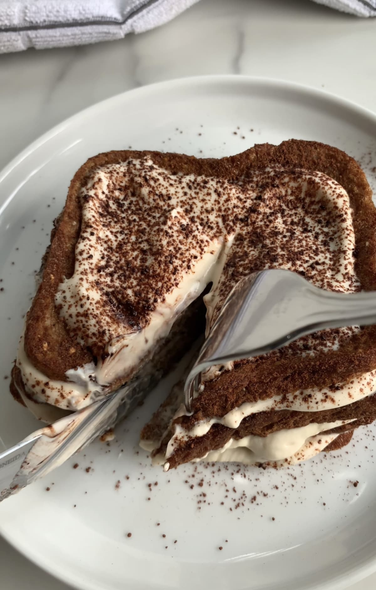 Tiramisu French Toast (Vegan)