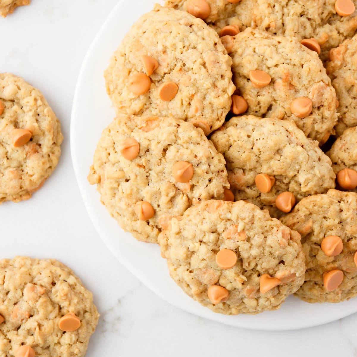 Butterscotch Oatmeal Cookies