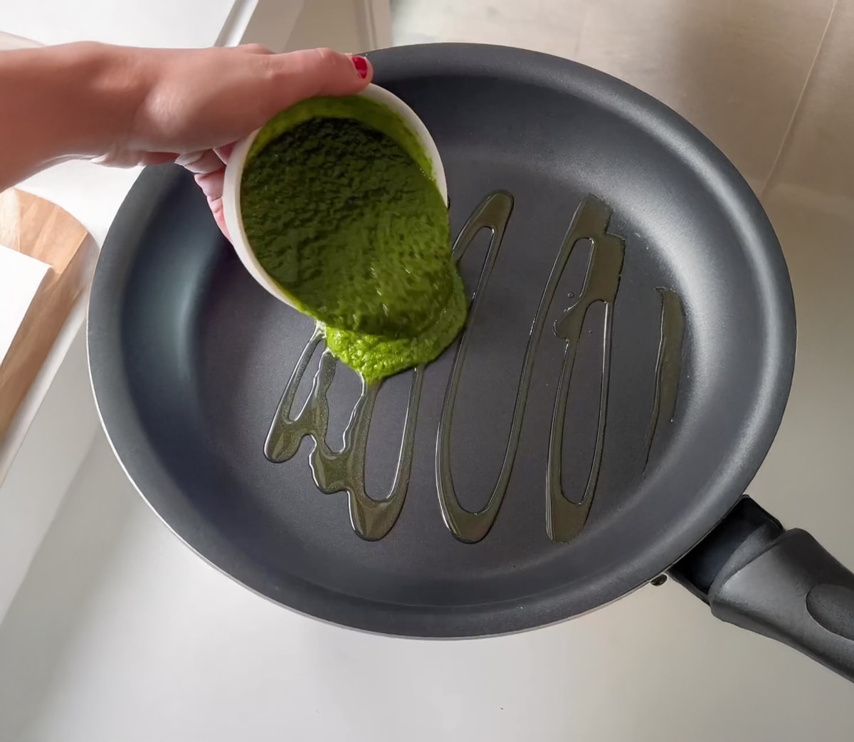 Pesto Pasta with Burrata