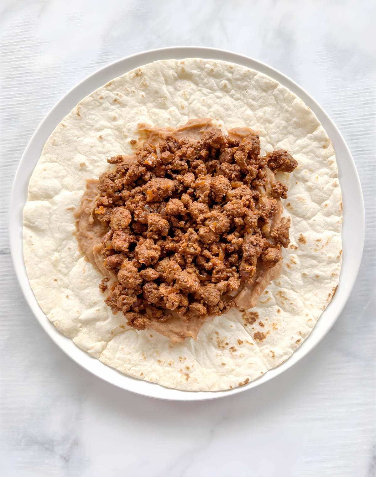 Baked Beef Chimichangas